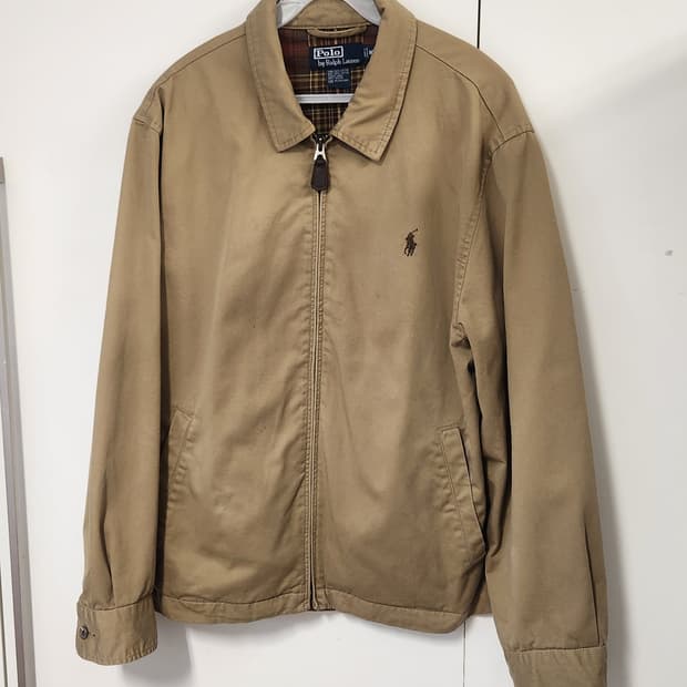 폴로랄프로렌 바라쿠다 스윙톱 자켓 베이지 M