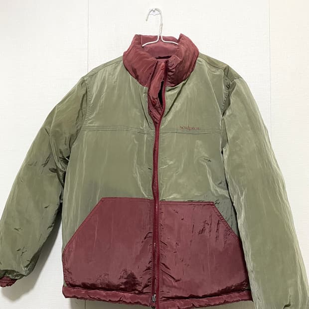 스컬프터 리버서블 패딩