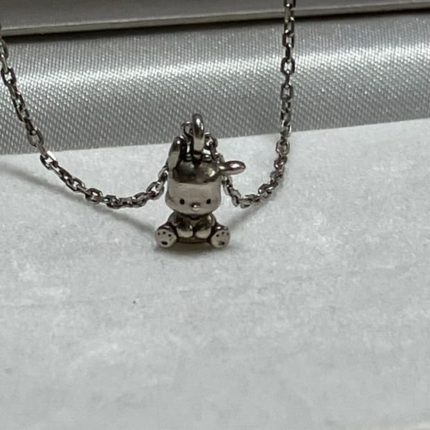 산리오 포차코 목걸이 Silver 925