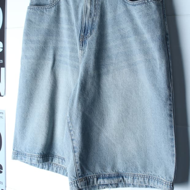 (XL-2XL) 에잇세컨즈 반바지 팬츠 버뮤다 데님 연청-P10717