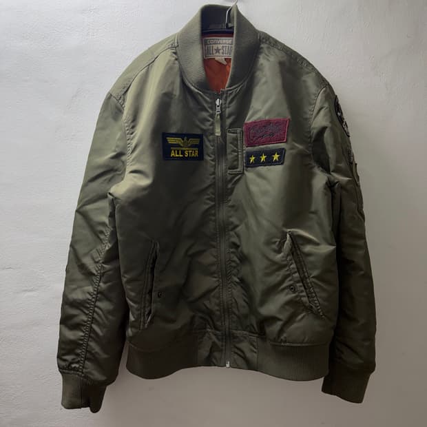 컨버스 항공봄버자켓