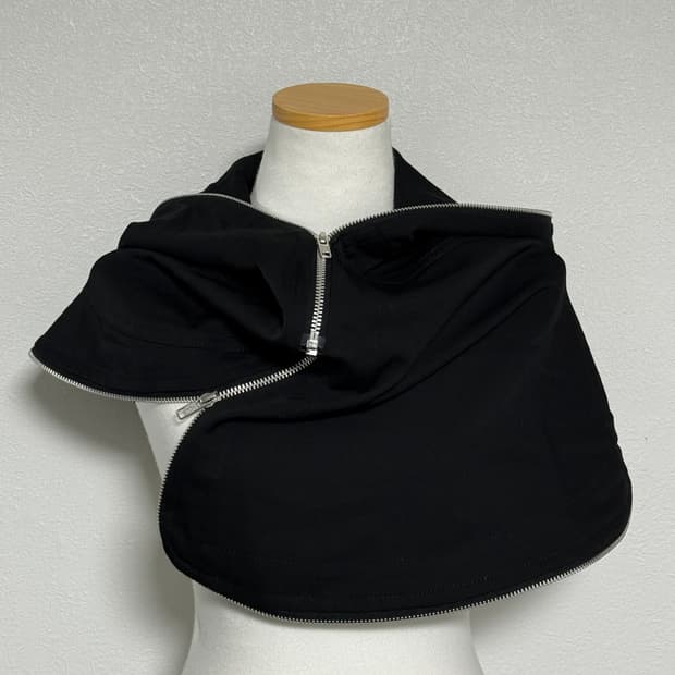 15aw 꼼데가르송 옴므플러스 드레이프 넥워머 s