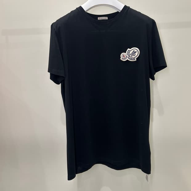 [정품/중고] 몽클레어 더블와펜 티셔츠