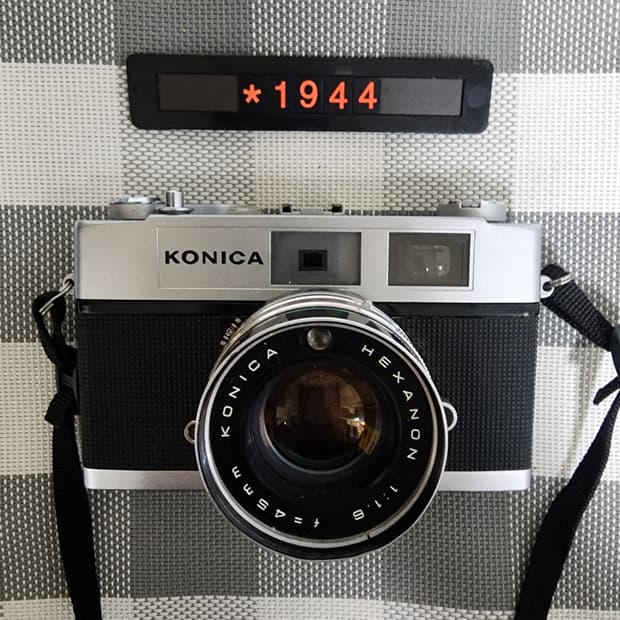 코니카 오토 S 1.6 필름카메라