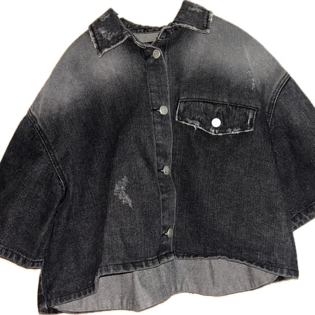 ESC Studio 크롭 데님 자켓 [F]