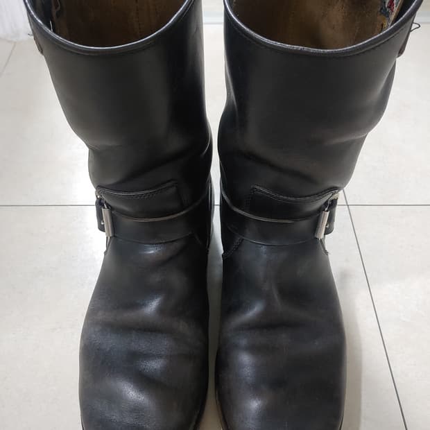 제라도 빈티지가공 엔지니어부츠