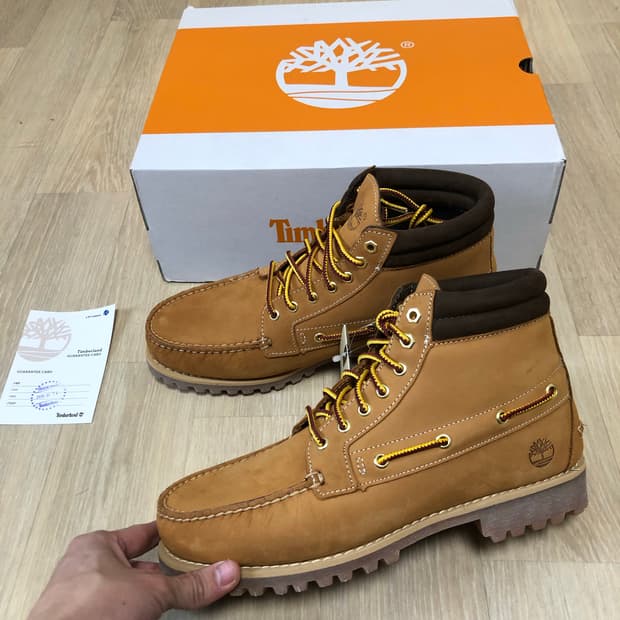 (280) 새상품 팀버랜드 7-아이 러그 부츠 위트 브라운 팀버랜드280