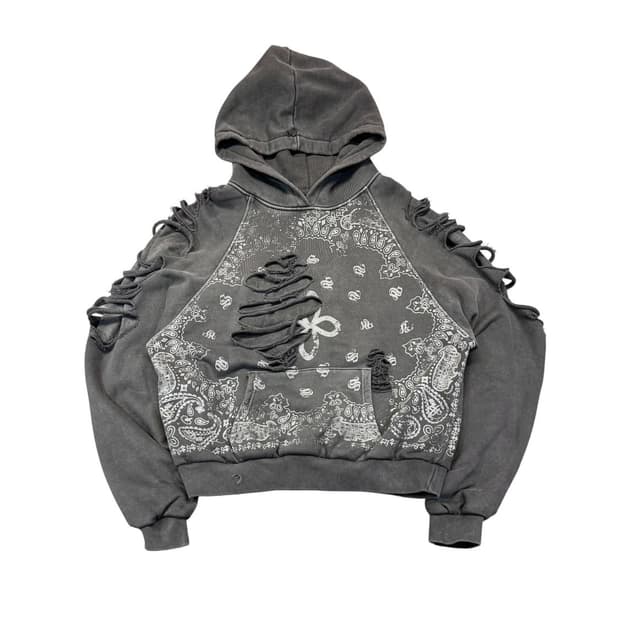 써저리 디스트로이드 페이즐리 후드 라지