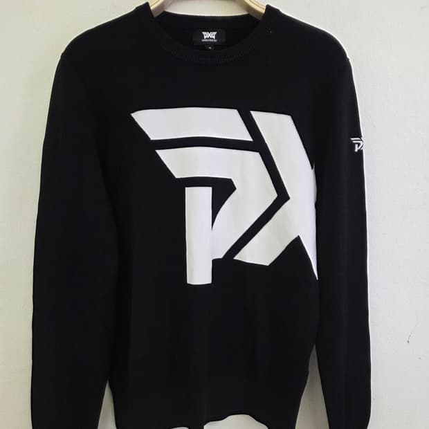 PXG 니트 블랙 M 사이즈