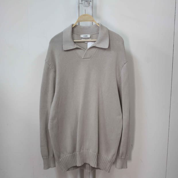 N-10575/COS 정품 남성용 카라넥 니트 S