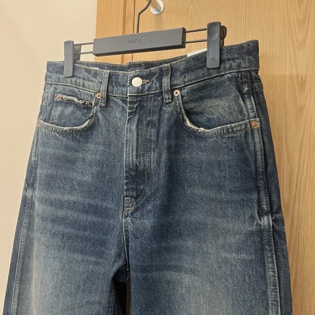 자라 워싱 데님팬츠 새상품