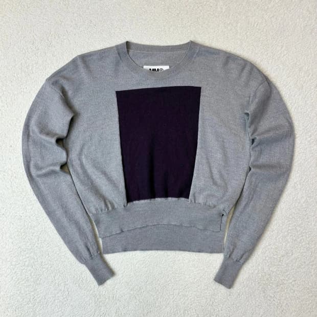 메종마르지엘라 MM6 아이코닉 울 니트 PN6133