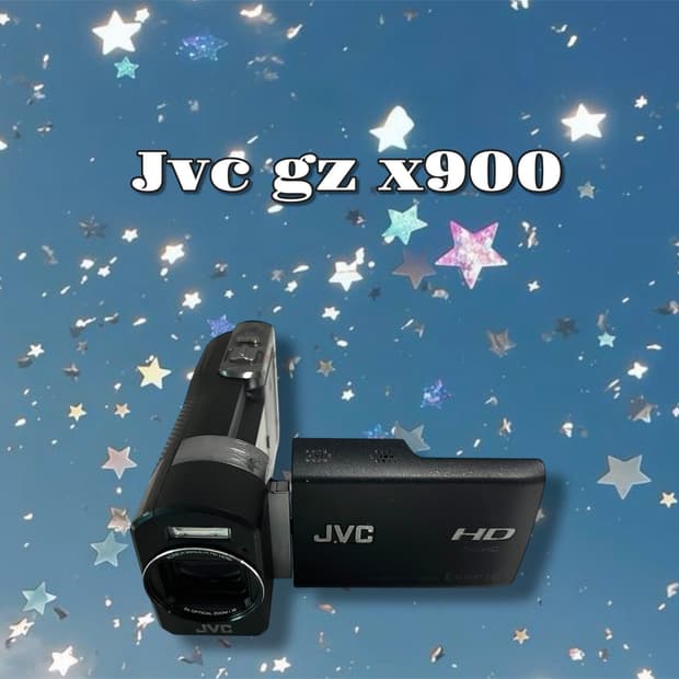 작례o/ 최애기종/ jvc x900 빈티지 캠코더