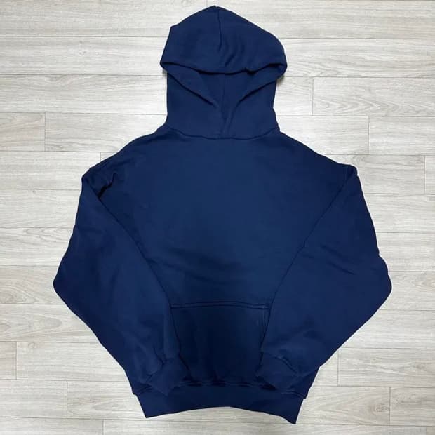 Velour Garments 450GSM 후드티 네이비 L