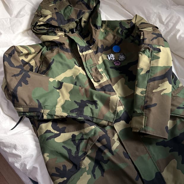 미군 오리지날 우드랜드 고어텍스 자켓 / XL