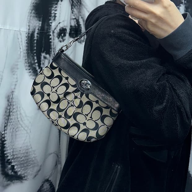 코치 y2k 빈티지 미니백