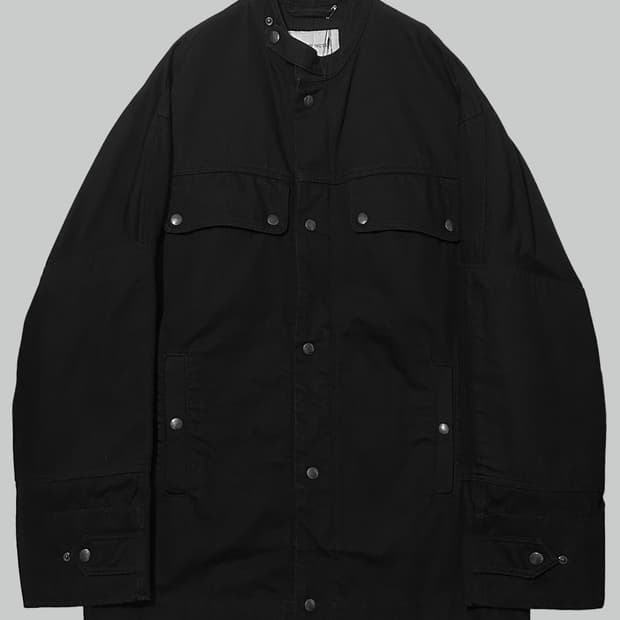 드리스 반 노튼 24aw 데님 바이커 자켓