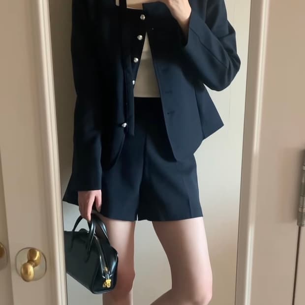 메리온 타이 자켓 merryon