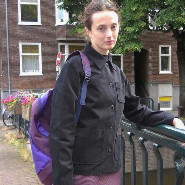 Pesto 페스토 숏 자켓 블랙