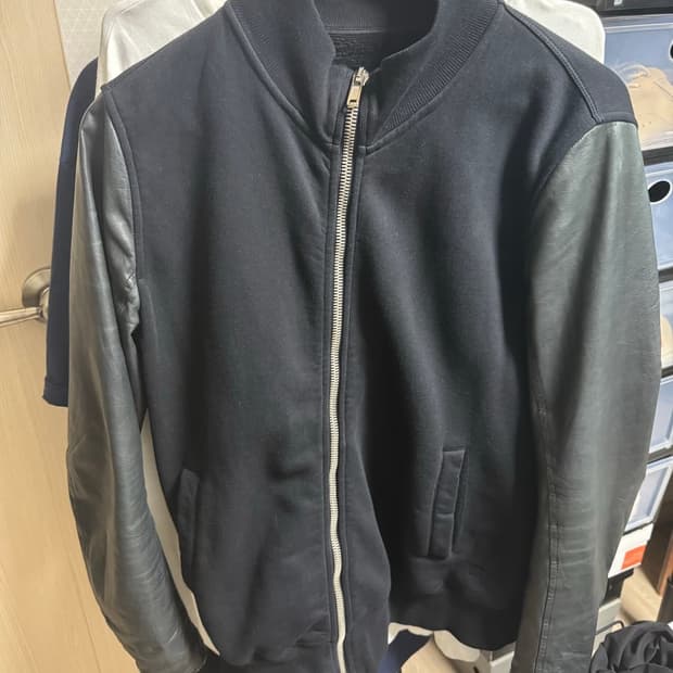 릭오웬스 레더암 자켓