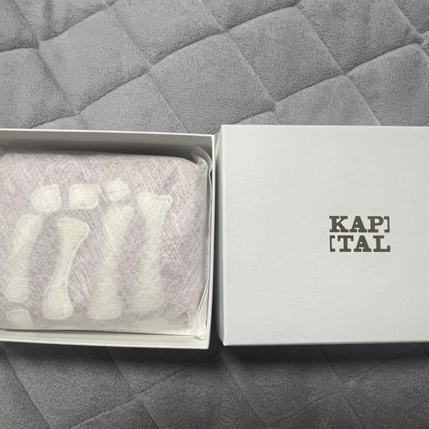 캐피탈 떰즈 업 본 미니 지갑 핑크