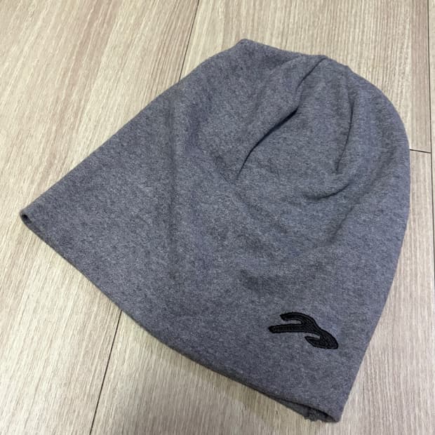 탄산마그네슘 송이송이 로고 비니 차콜