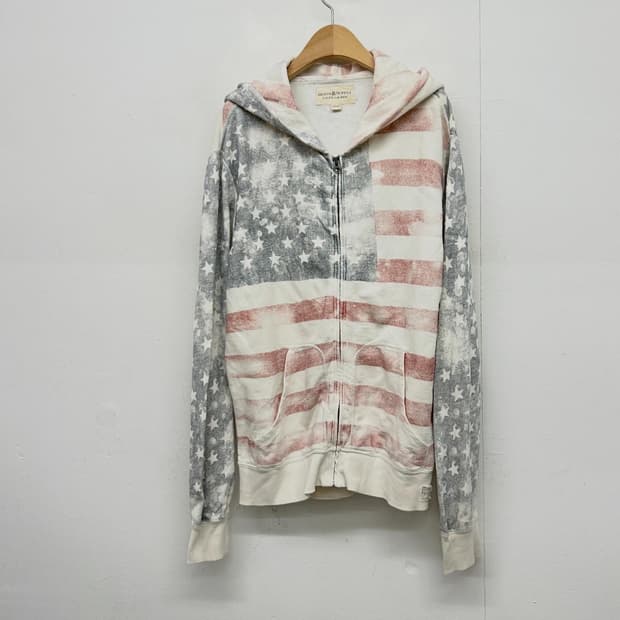 데님앤서플라이 성조기 후드집업