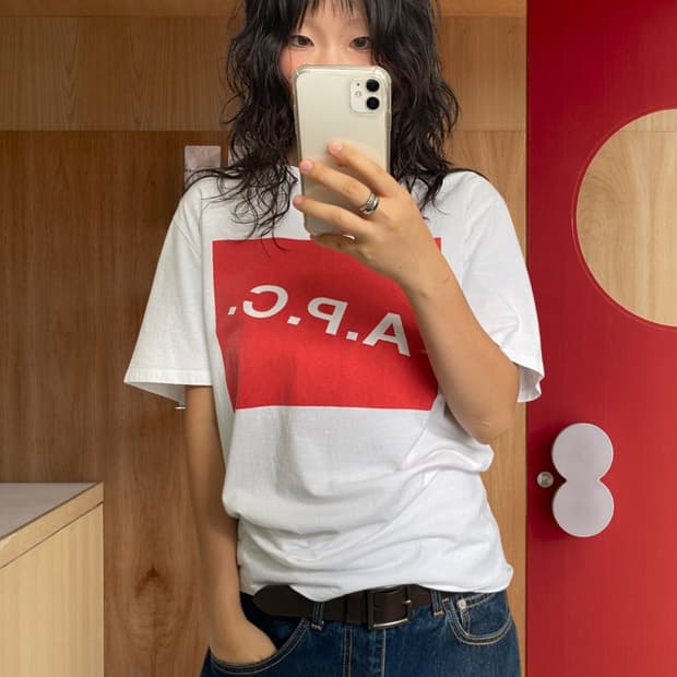 아페쎄 1/2 티셔츠 (Man XL)