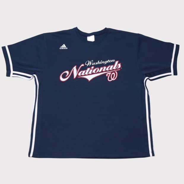[L] 아디다스 MLB 워싱턴 내셔널스 반팔