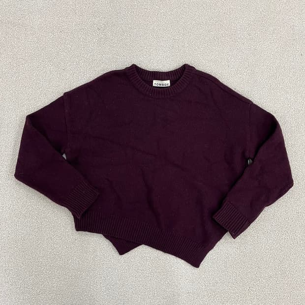 F 톰보이 여성 니트 스웨터 0219M