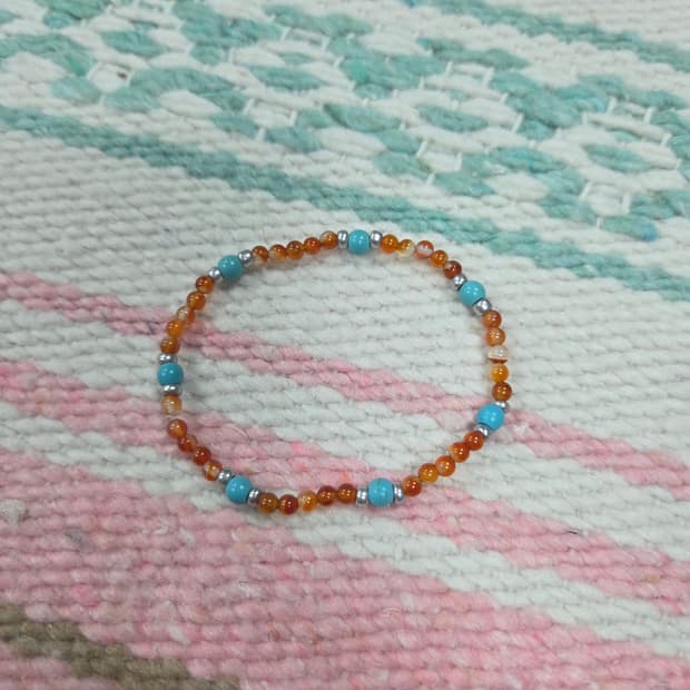 핸드메이드 비즈팔찌