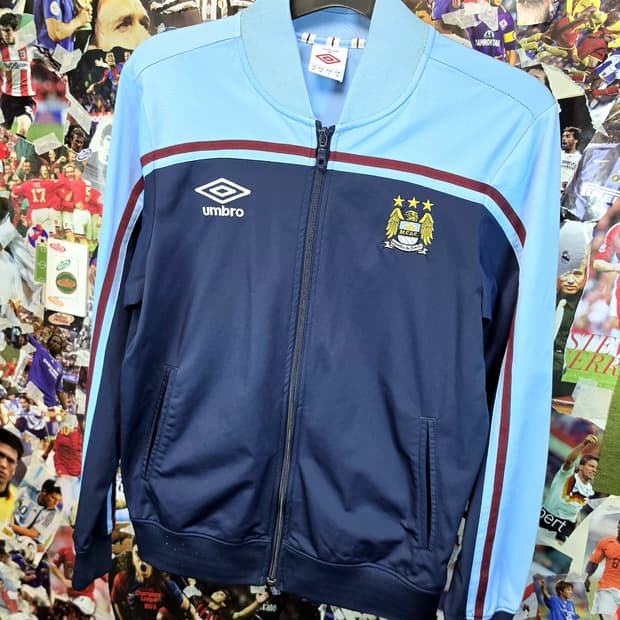 엄브로 09-10 맨시티 집업 져지