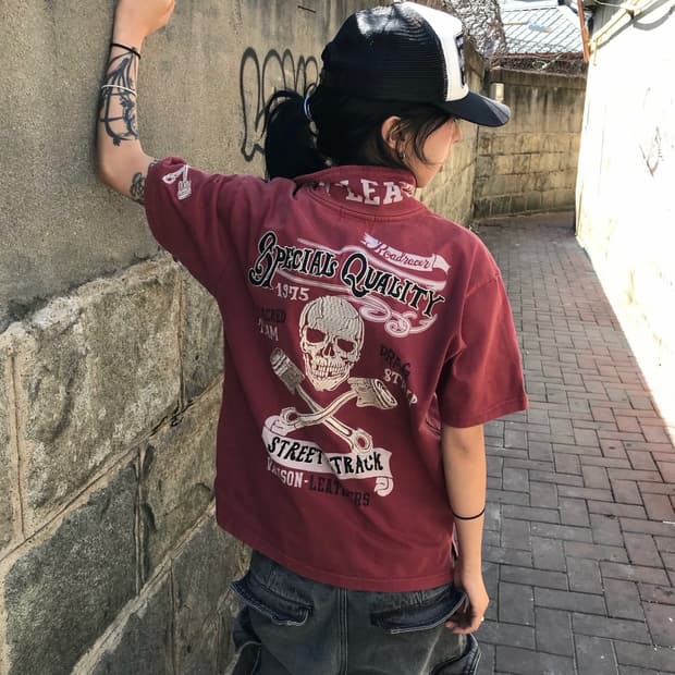 Vanson Embroidery PK T-shirt