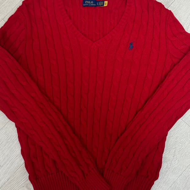 폴로 랄프 로렌 니트 레드, 그레이, 네이비