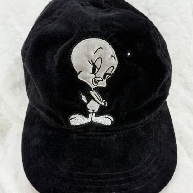 빈티지 트위티 캡 모자