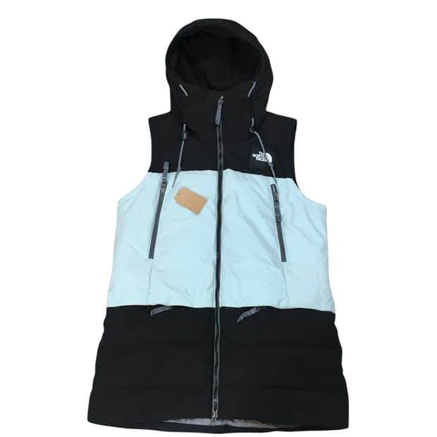 노스페이스 팔리 크리스탈 블루 다운 조끼