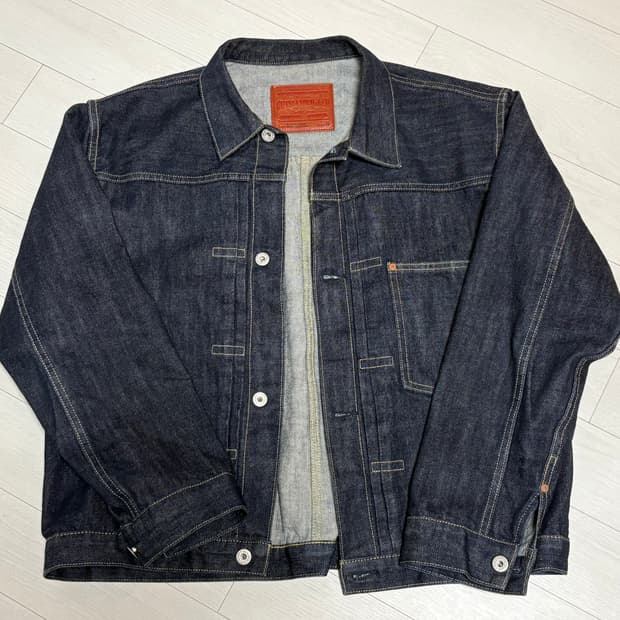 아웃스탠딩 W.W. II SELVEDGE DENIM 1ST JACKET