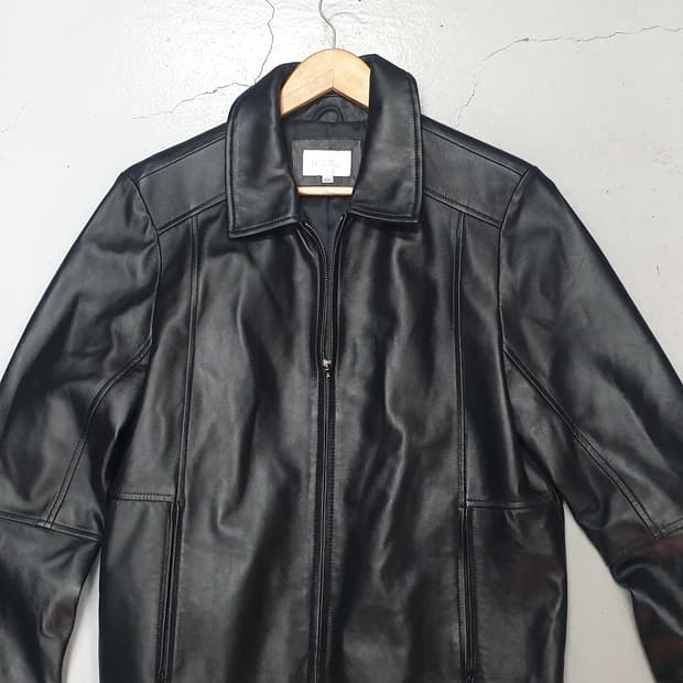 HASSTIGE 남성 가죽 자켓100