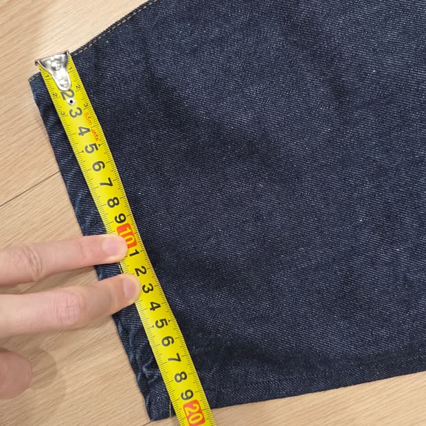 리바이스 에디션 크롭 데님