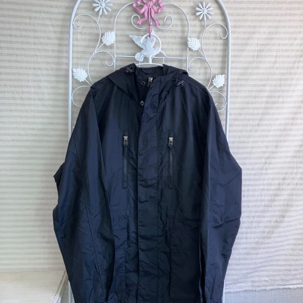 빈티지 블랙 포켓 바람막이 y2k 스트릿 갸루 펑키 일본빈티지