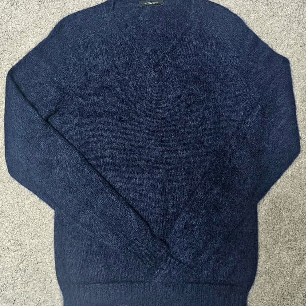 [미실착] 로베르토콜리나 네이비 브이넥 니트