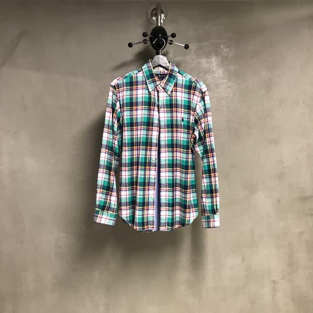 폴로 랄프로렌 체크 셔츠 M