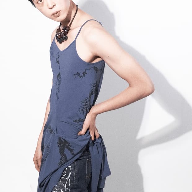 CHIAGUN PRINTED sleeveless dress
