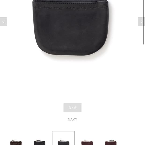 비즈빔 지갑 leather wallet