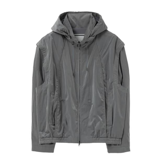 25SS 우영미 나일론 트랙 자켓 그레이