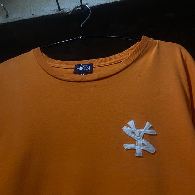 90s stussy 스투시 NY Yankees 오마주 티셔츠 