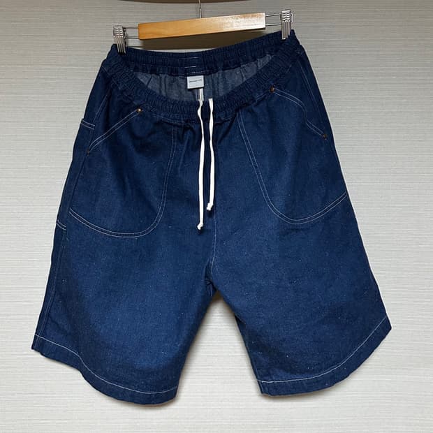오디너리핏츠 easy baker short indigo