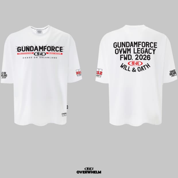 압도 올라운더 건담포스 에디션 반팔 미개봉 새상품