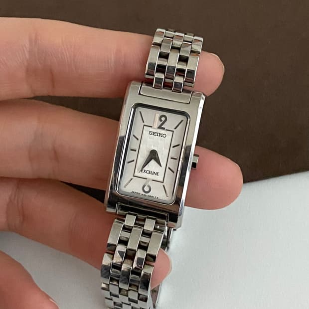 Seiko 세이코 Exceline 엑셀린 스퀘어 쿼츠 레이디스