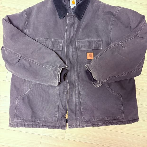 칼하트 초어 덱자켓 2XL 블랙